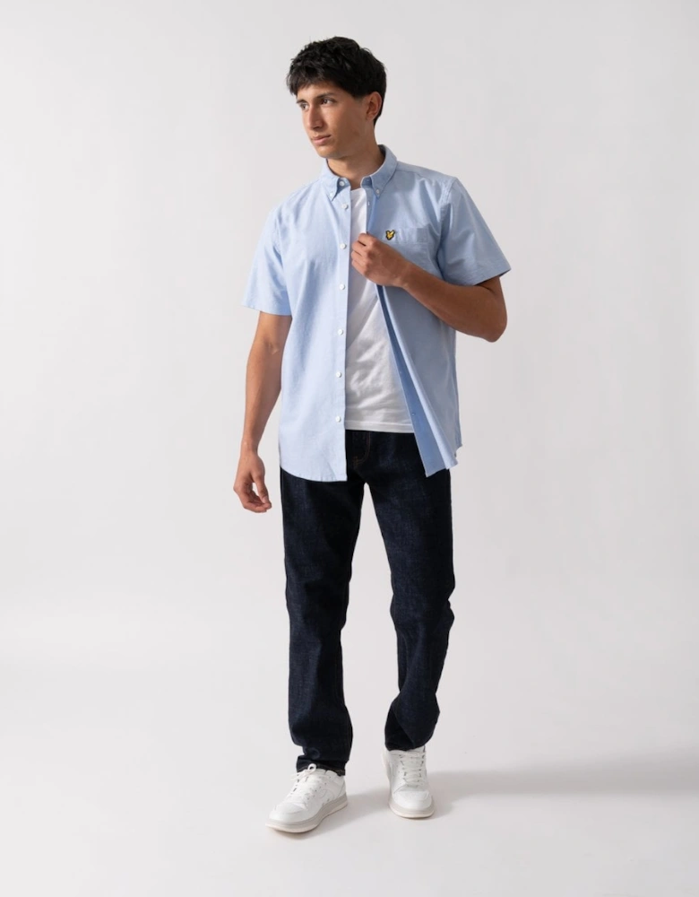 Lyle & Scott  Short Sleeve Oxford Mens Shirt