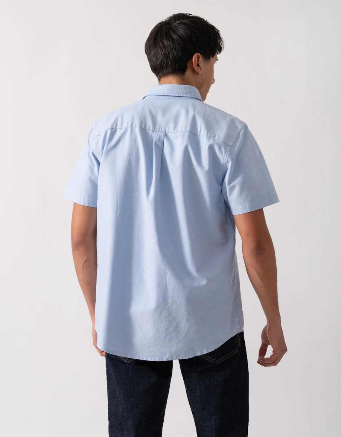 Lyle & Scott  Short Sleeve Oxford Mens Shirt
