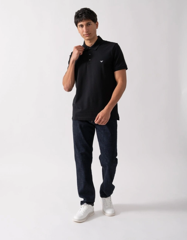 Mens Eagle Logo Beach Polo