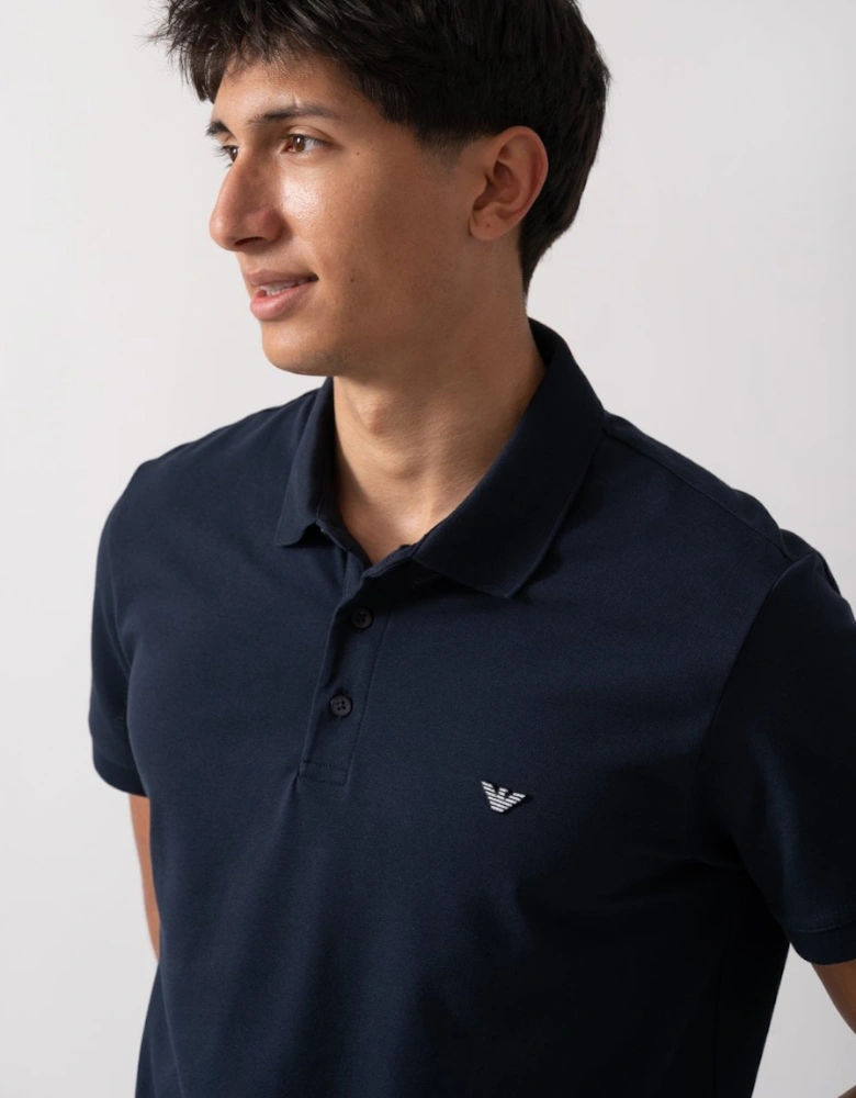 Mens Eagle Logo Beach Polo