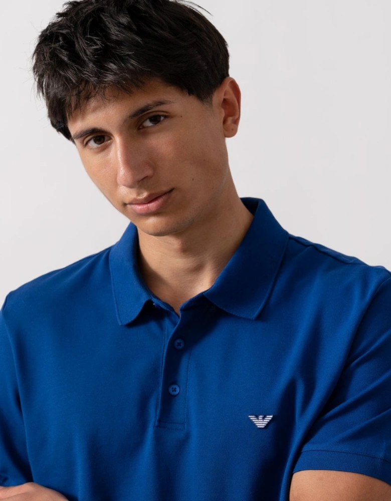Mens Eagle Logo Beach Polo