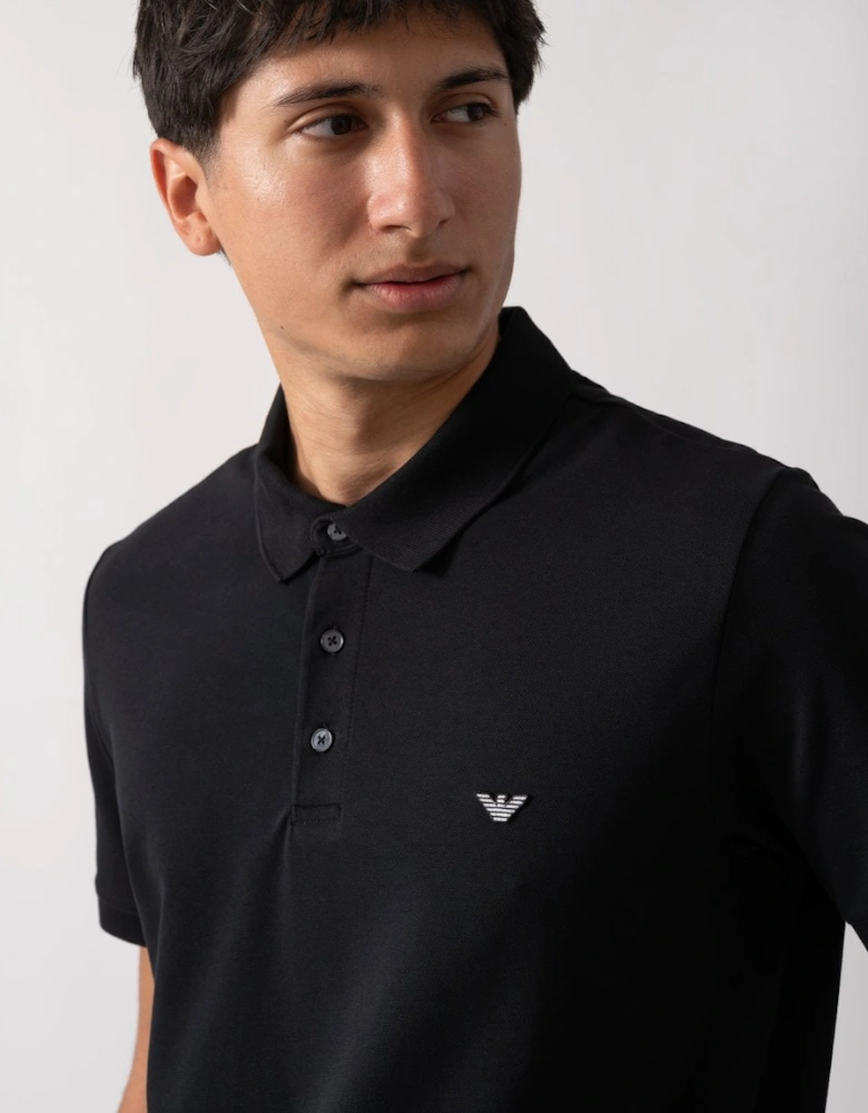 Mens Eagle Logo Beach Polo