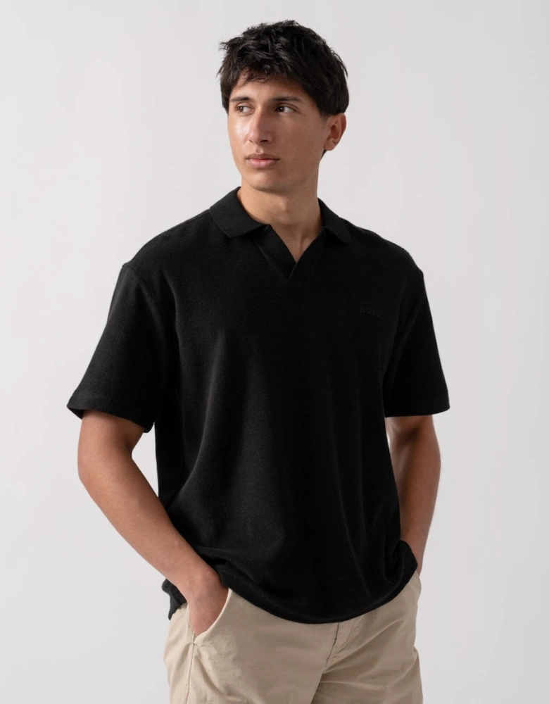 BOSS Orange Doubletowel Mens Polo Shirt