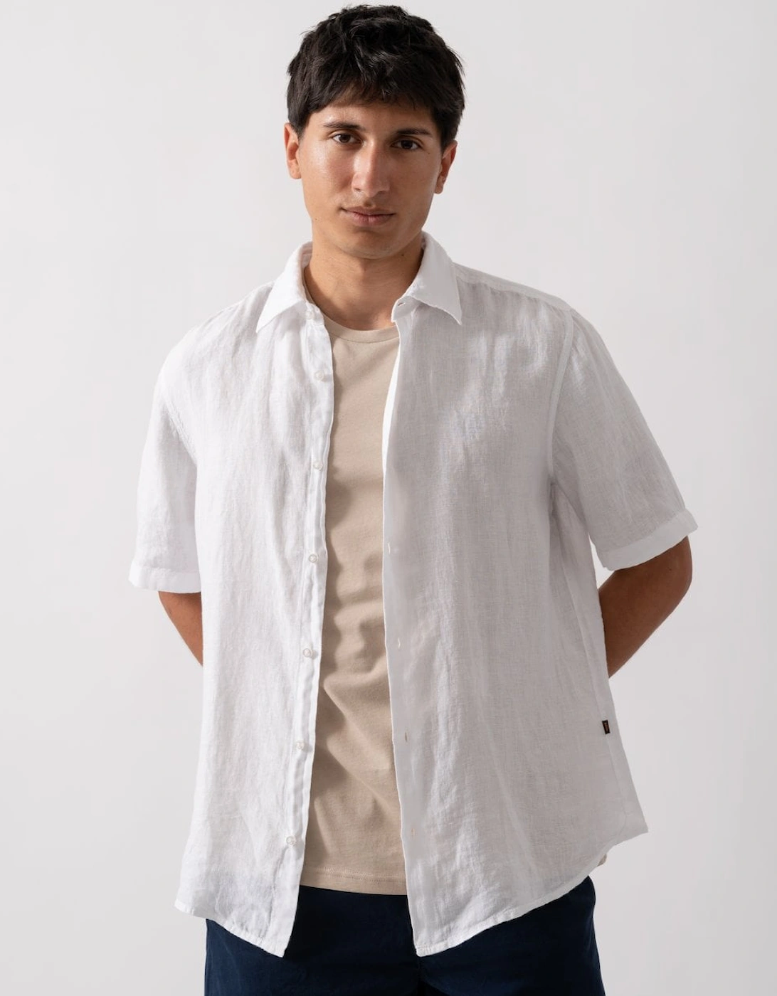 BOSS Orange Rash 2 Mens Short Sleeve Shirt, 5 of 4