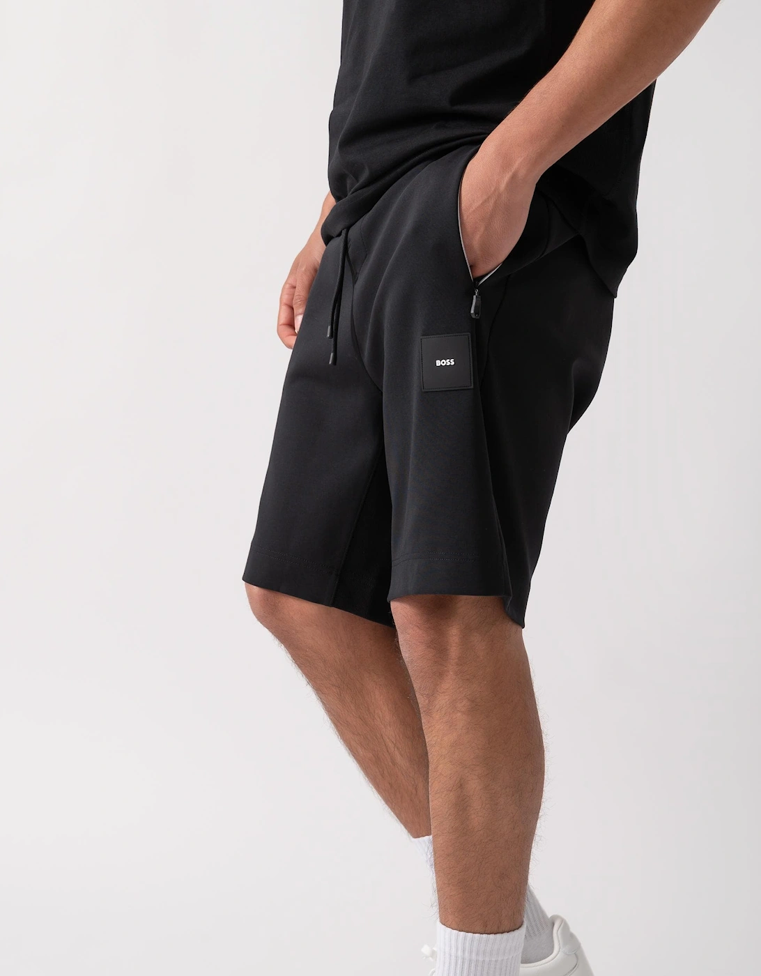 BOSS Green Headlo Rib Mens Shorts, 5 of 4