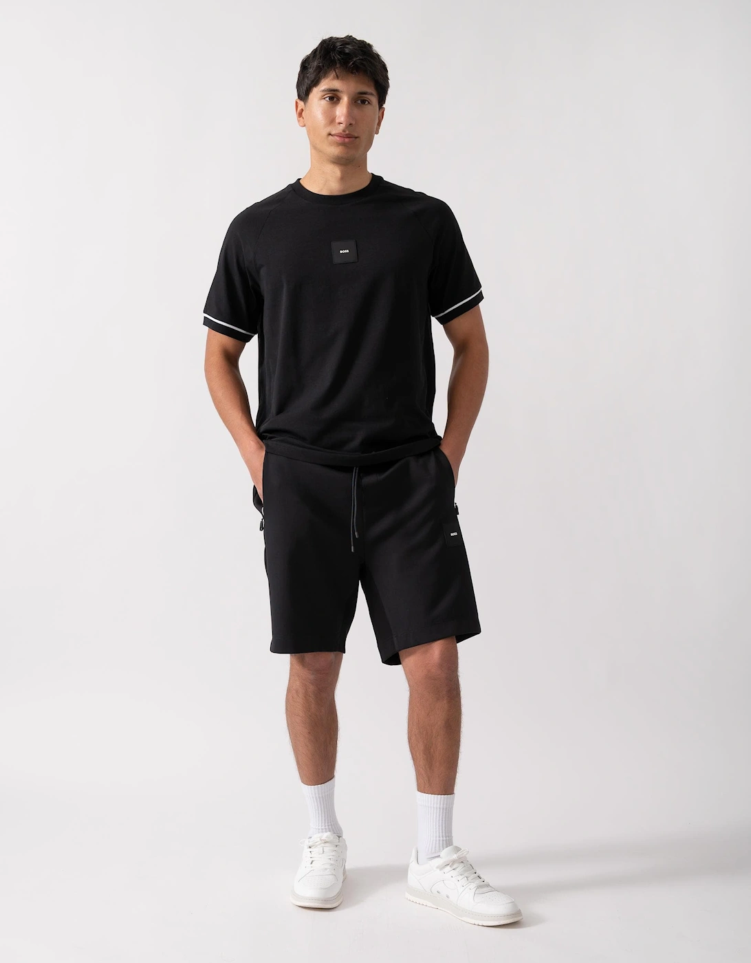 BOSS Green Headlo Rib Mens Shorts