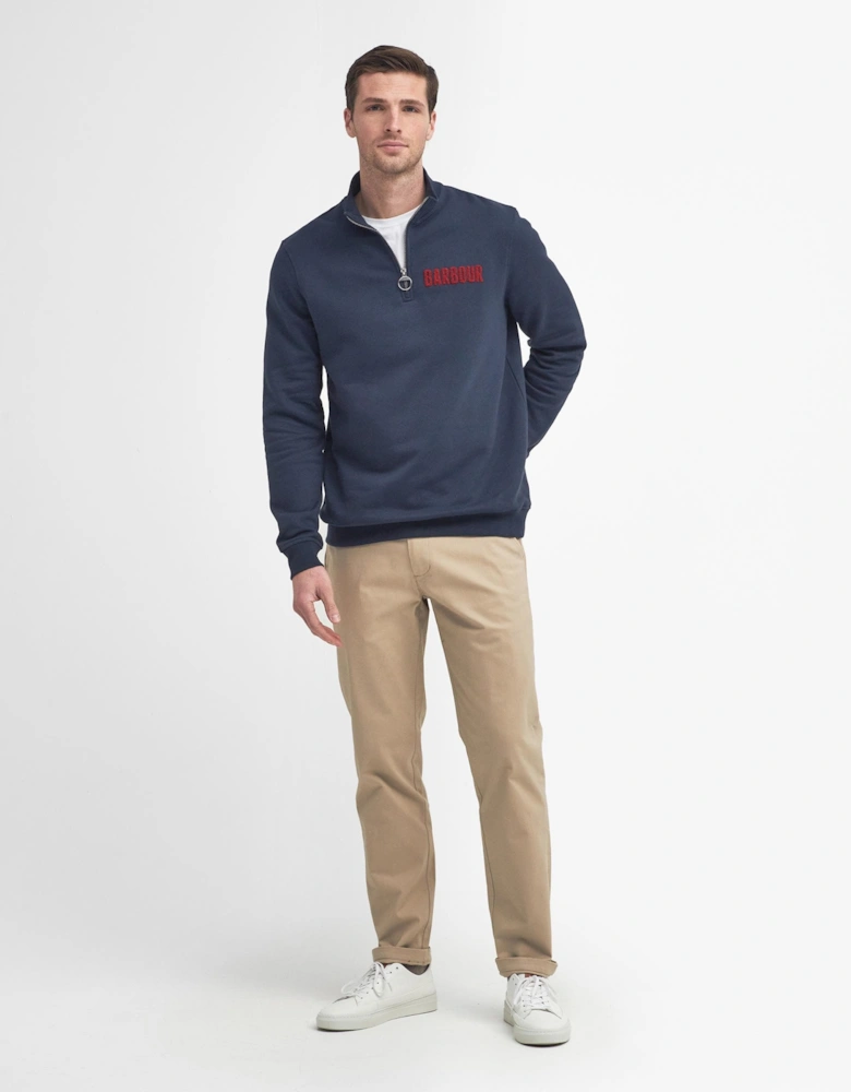 Cotes Mens Half Zip Sweatshirt