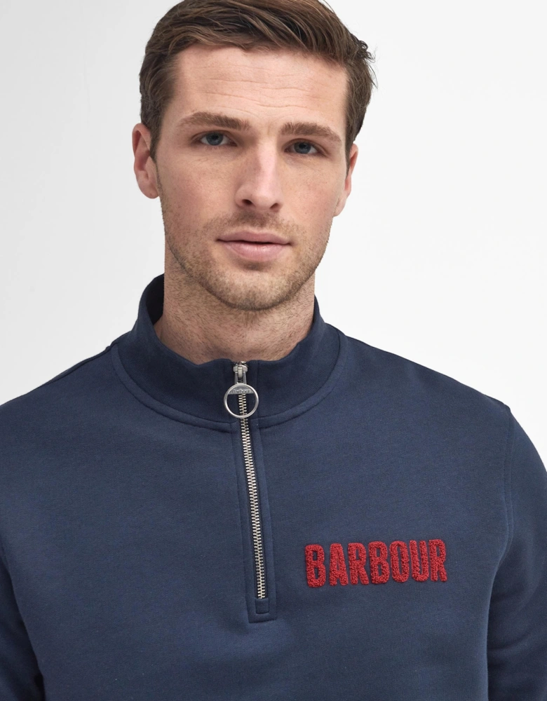 Cotes Mens Half Zip Sweatshirt