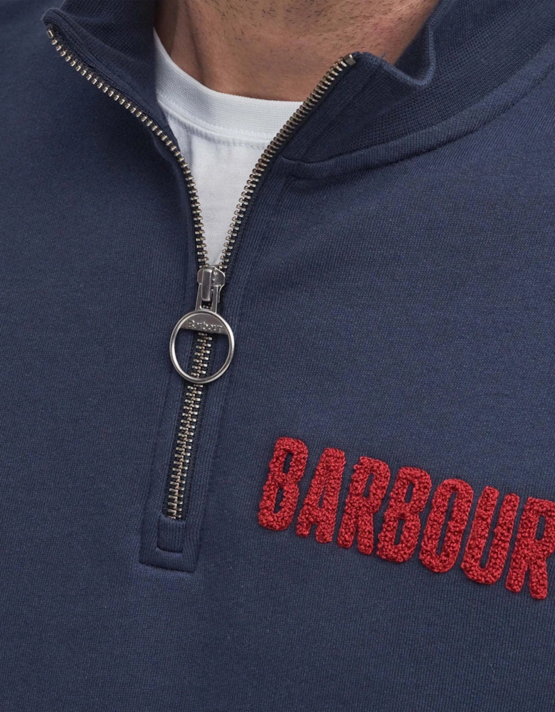 Cotes Mens Half Zip Sweatshirt