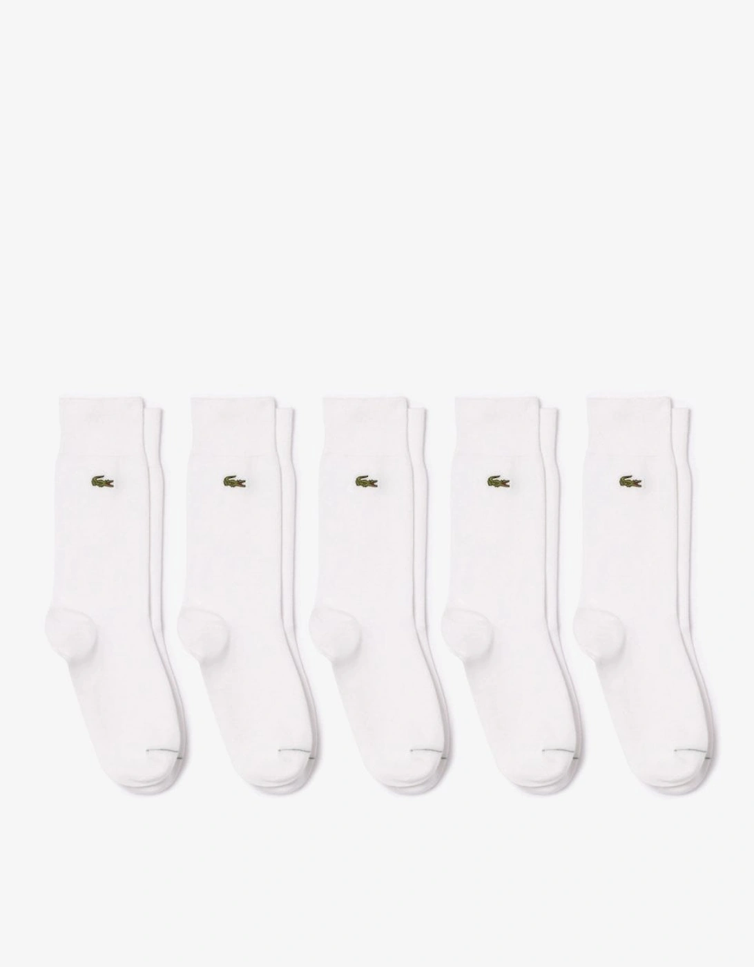 Mens 5-Pack High-Cut Organic Cotton Socks, 2 of 1