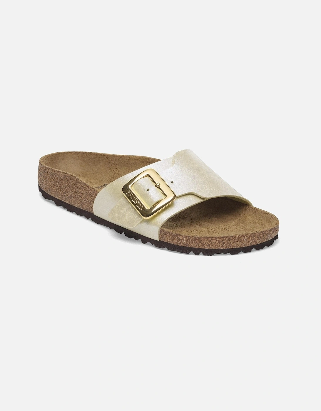 Catalina Cushion Big Buckle Womens Birko-Flor Sandals, 7 of 6