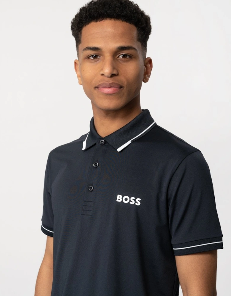 BOSS Green Paul Pro Mens Tipped Polo Shirt