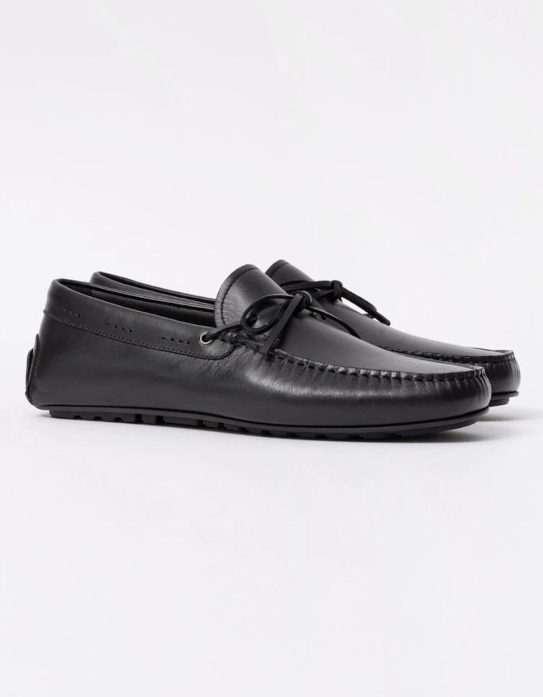 BOSS Orange Noel Mens Italian Leather Driving Moccasins