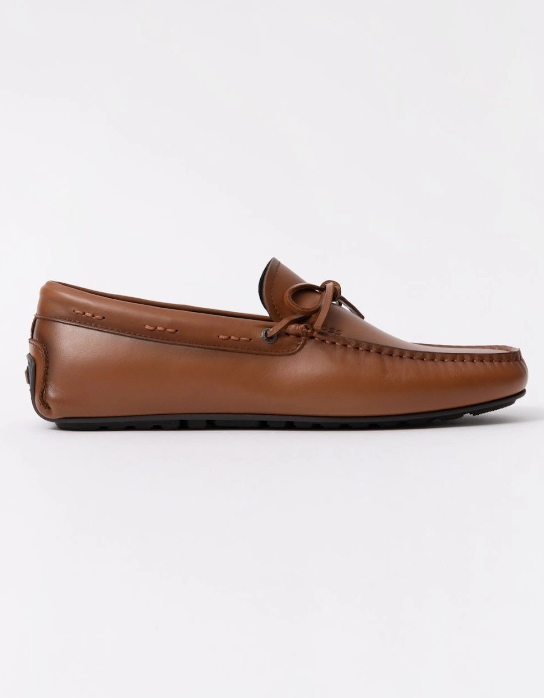BOSS Orange Noel Mens Italian Leather Driving Moccasins