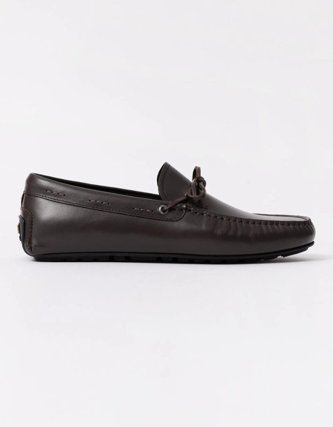 BOSS Orange Noel Mens Italian Leather Driving Moccasins