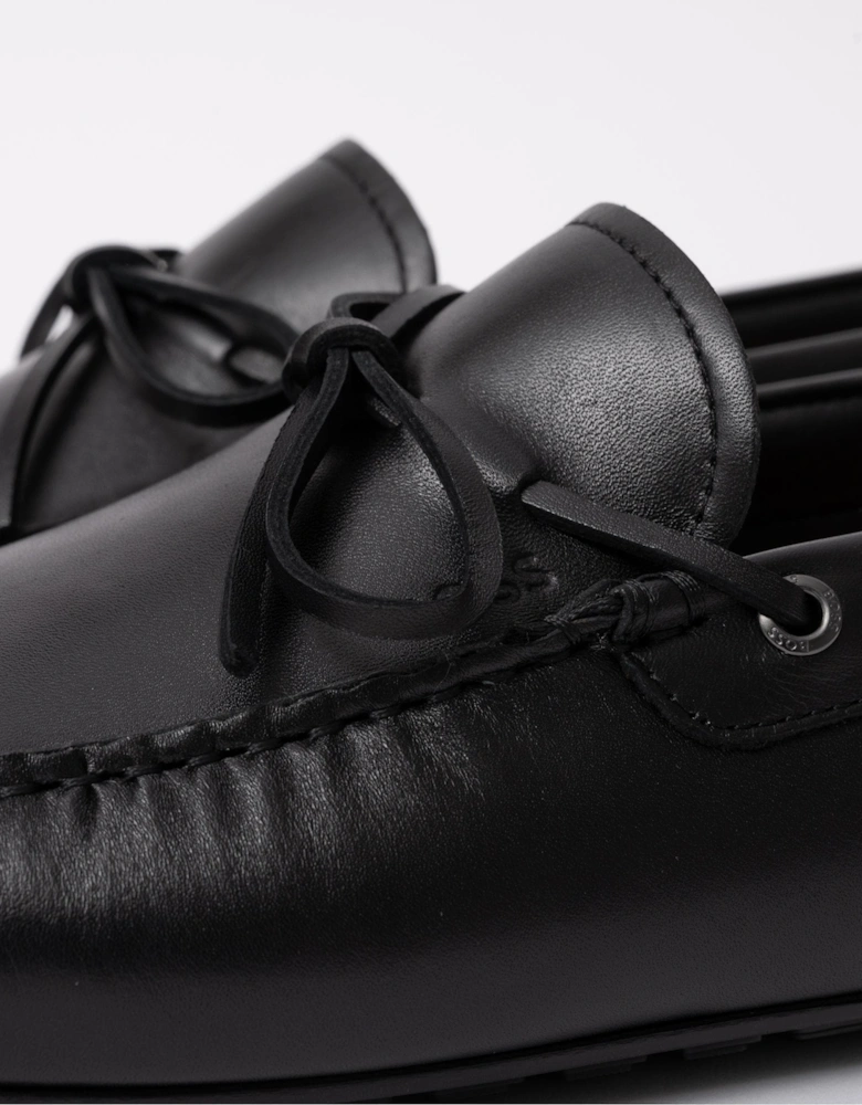BOSS Orange Noel Mens Italian Leather Driving Moccasins