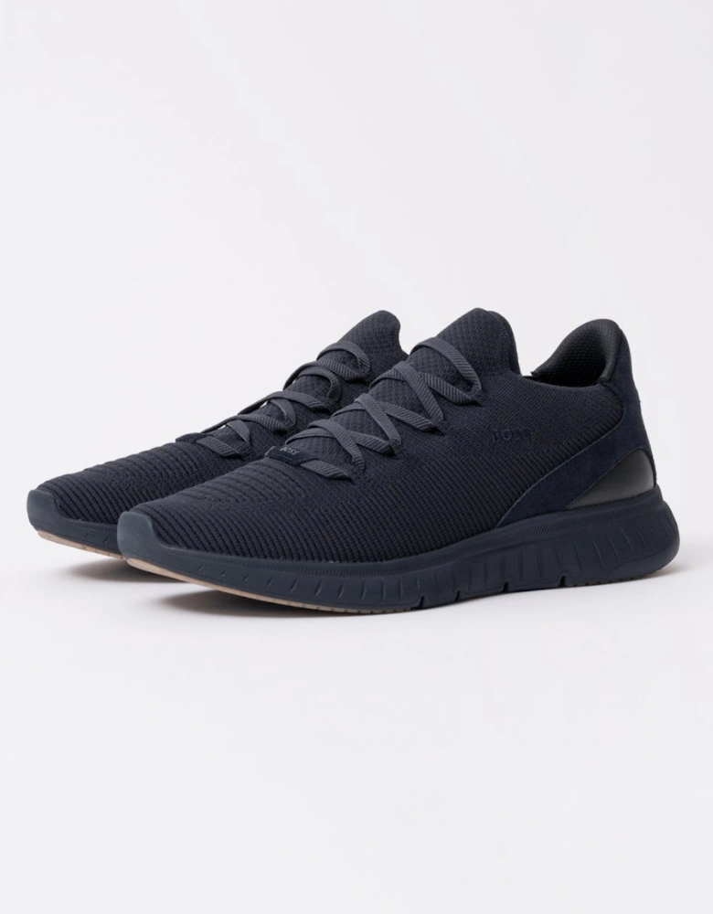 BOSS Orange Titanium Mens Slip-On Knit Trainers