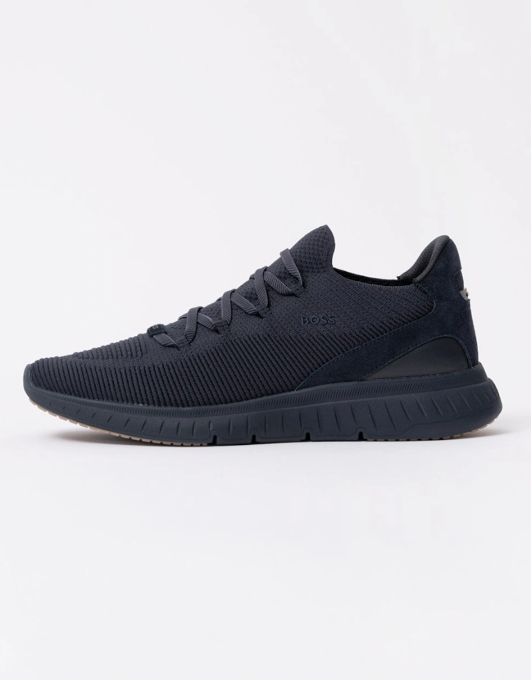 BOSS Orange Titanium Mens Slip-On Knit Trainers