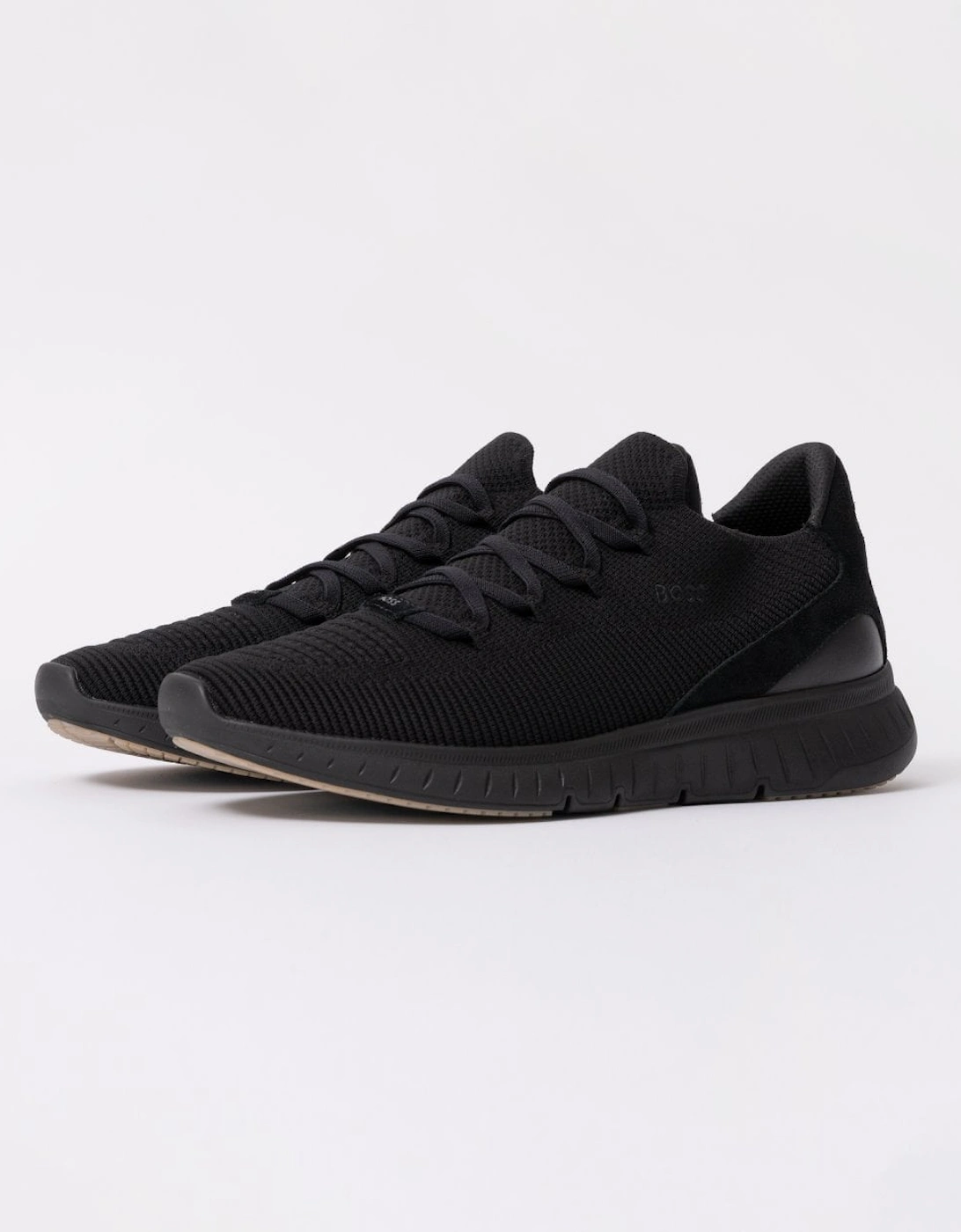 BOSS Orange Titanium Mens Slip-On Knit Trainers, 8 of 7