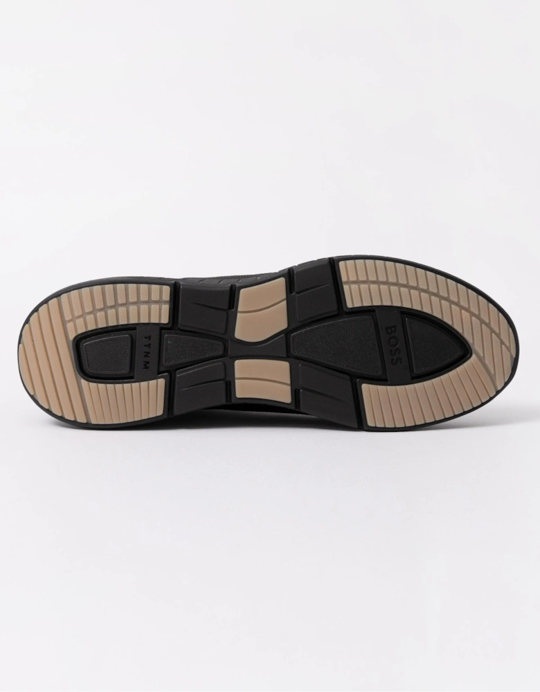 BOSS Orange Titanium Mens Slip-On Knit Trainers