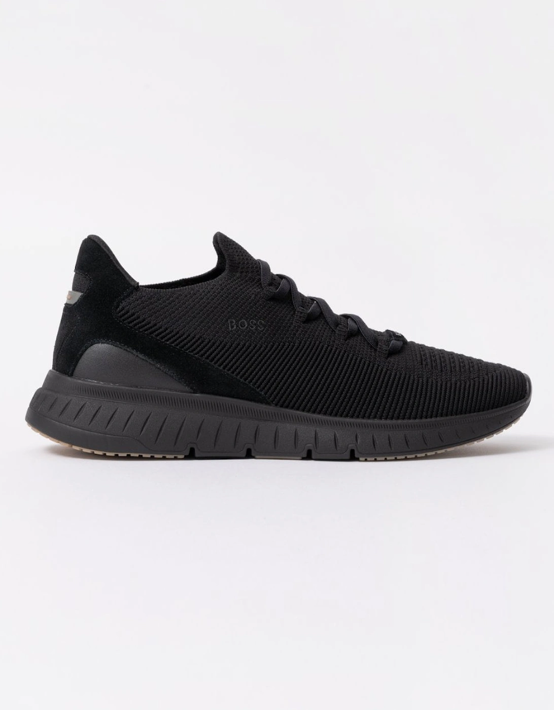 BOSS Orange Titanium Mens Slip-On Knit Trainers