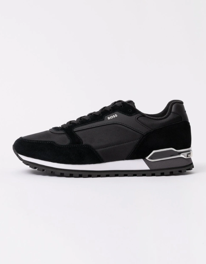BOSS Orange Parkour-L Mens Suede/Mesh Trainers