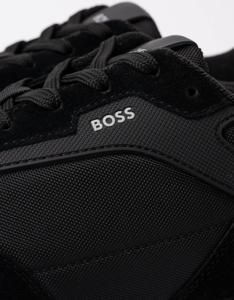 BOSS Orange Parkour-L Mens Suede/Mesh Trainers