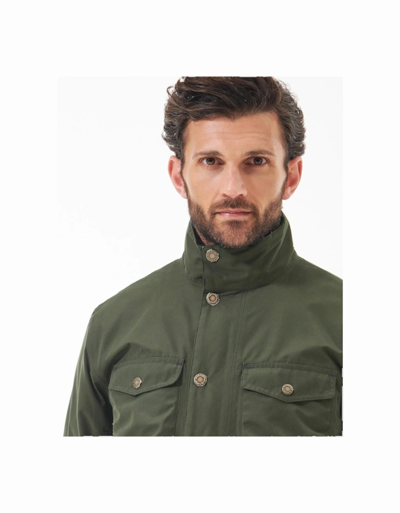 Ogston Mens Waterproof Jacket - Olive