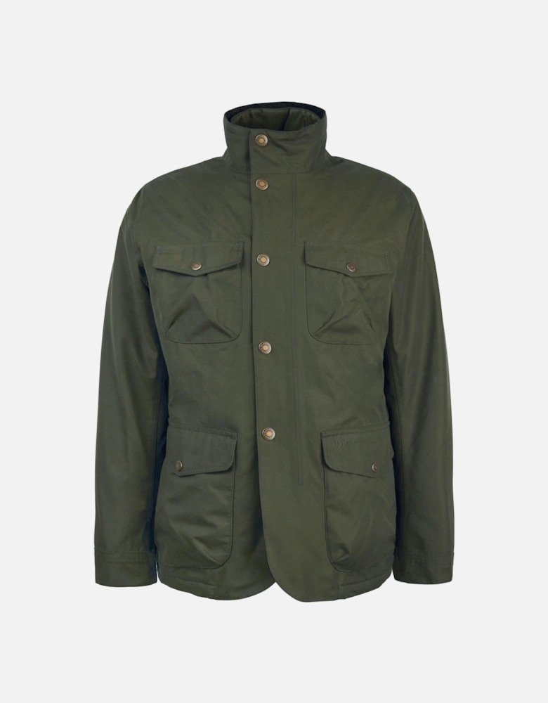 Ogston Mens Waterproof Jacket - Olive