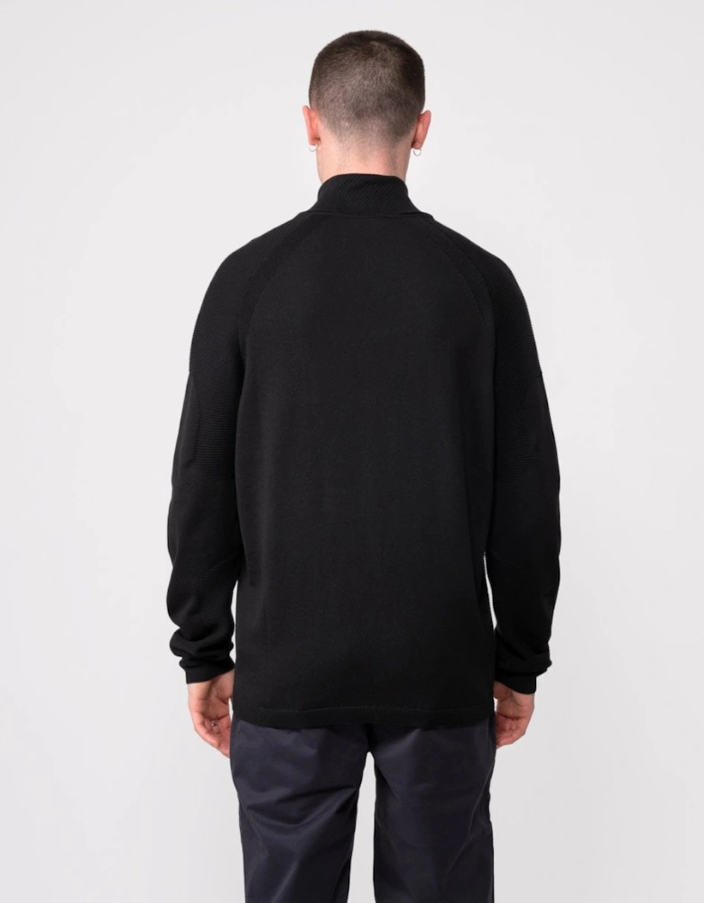 BOSS Green Perform-X Quarter Zip Mens Jumper