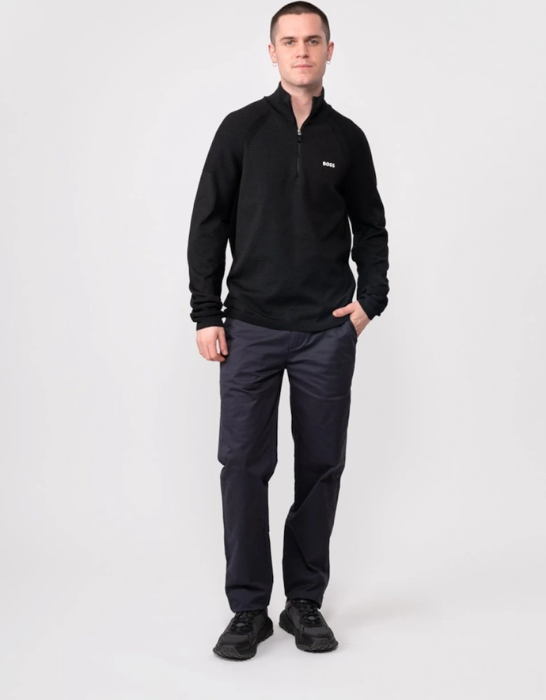 BOSS Green Perform-X Quarter Zip Mens Jumper