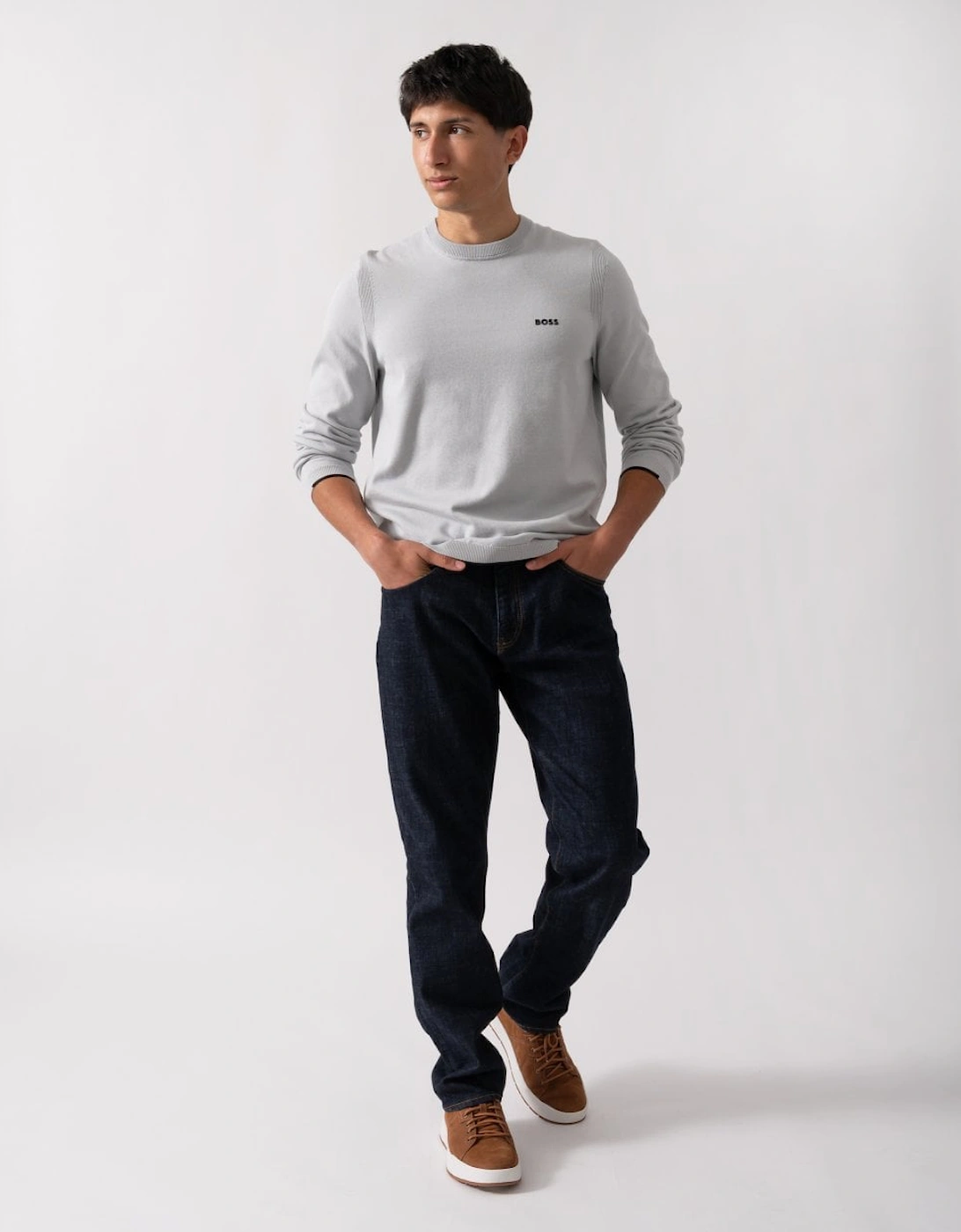 BOSS Green Ever-X Crew Neck Mens Jumper