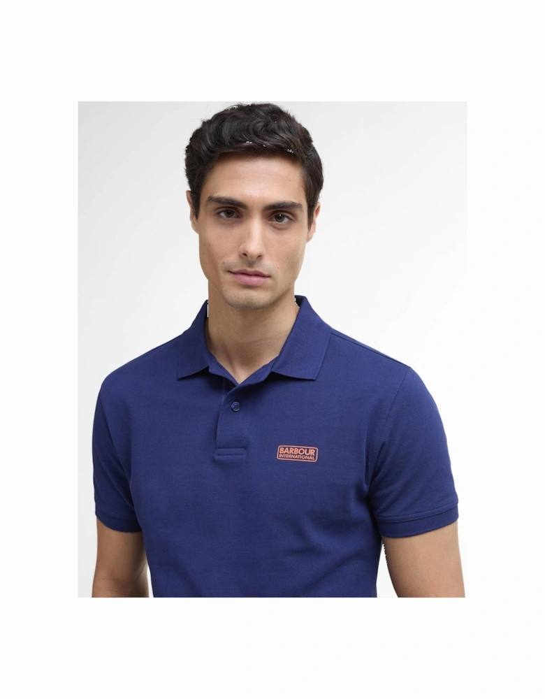 Essential Short Sleeve Mens Polo - Pigment Navy