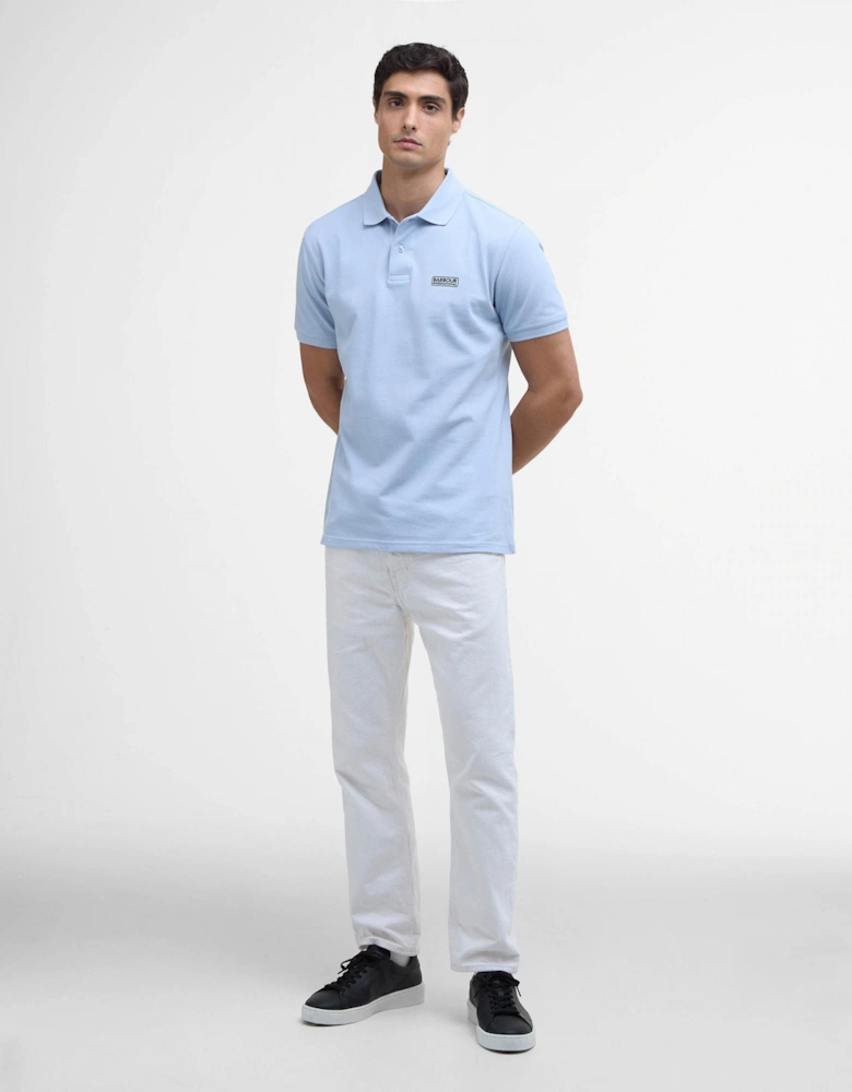 Essential Short Sleeve Mens Polo - Heritage Blue