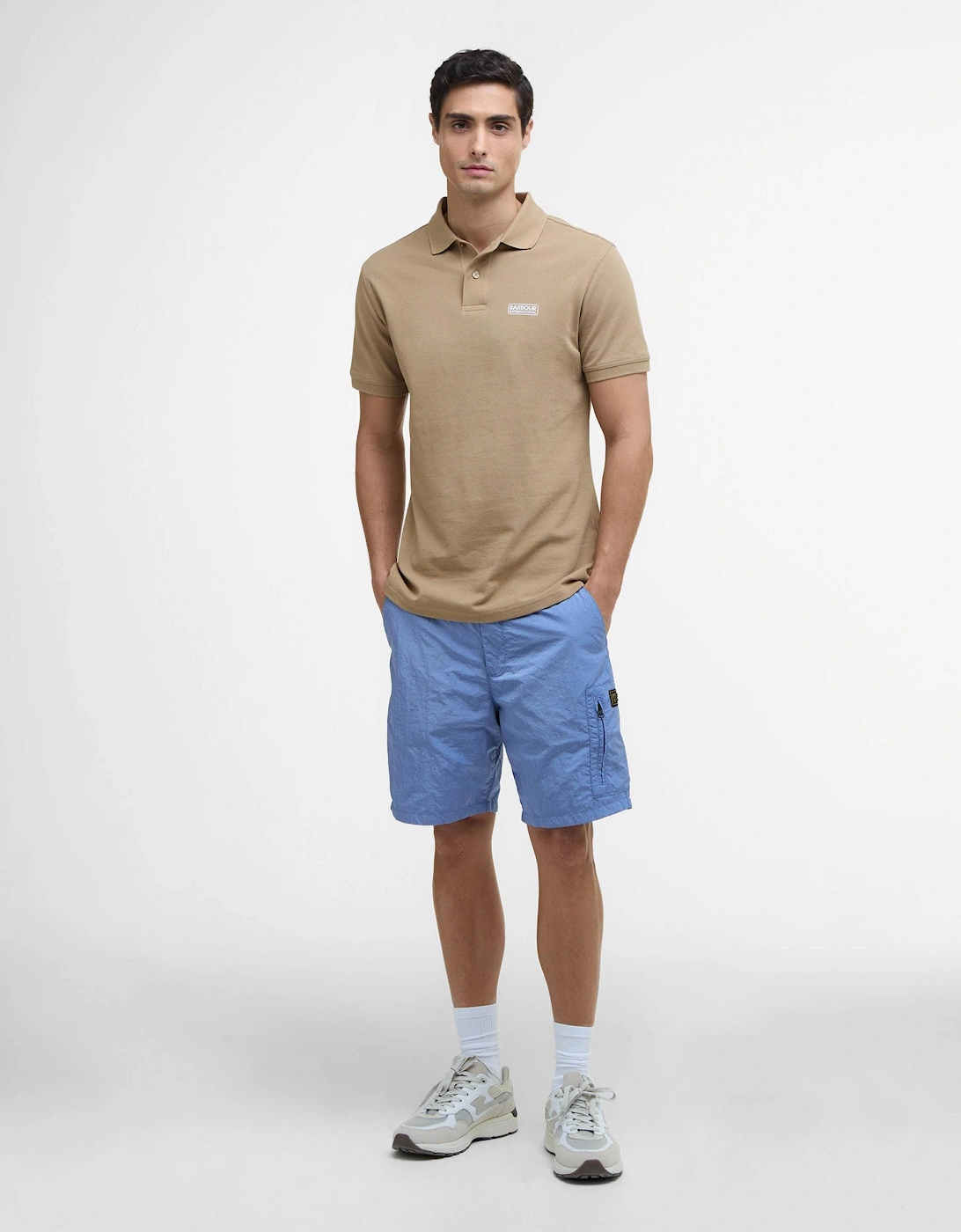 Essential Short Sleeve Mens Polo - Trench