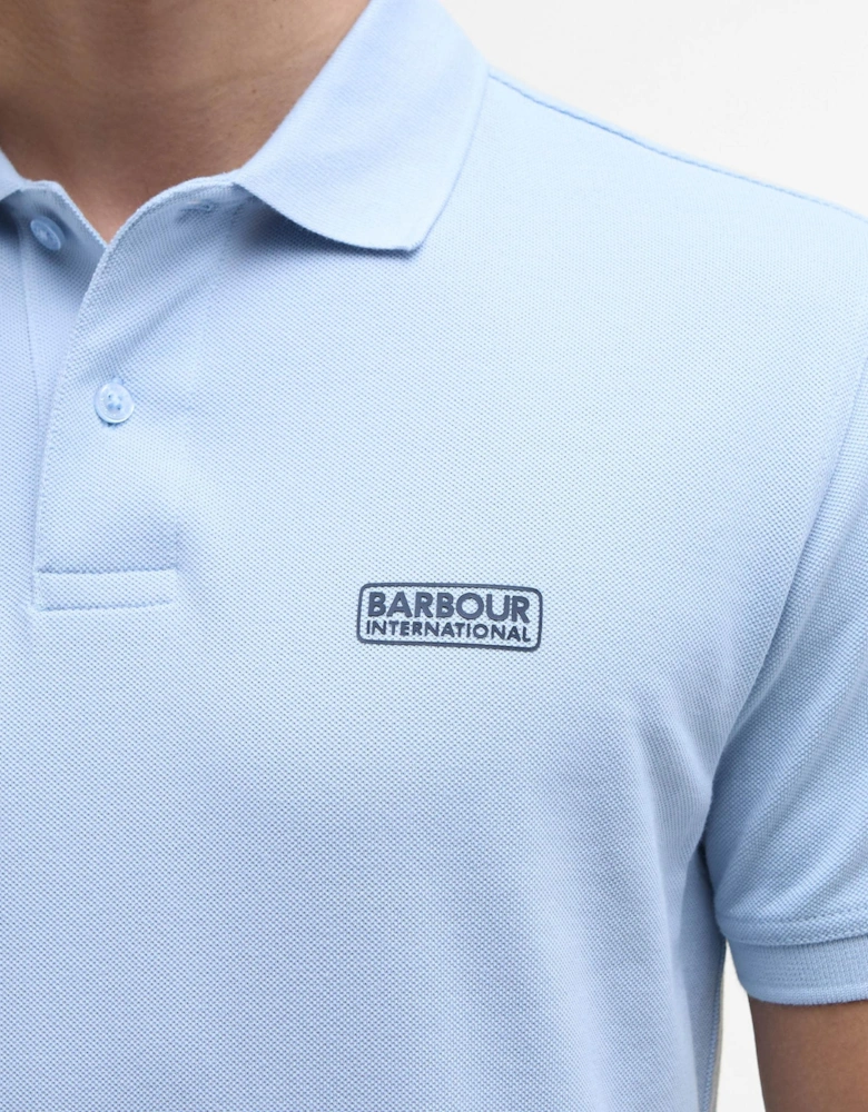 Essential Short Sleeve Mens Polo - Heritage Blue