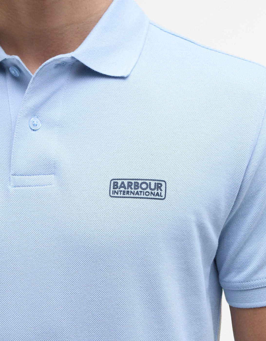 Essential Short Sleeve Mens Polo - Heritage Blue
