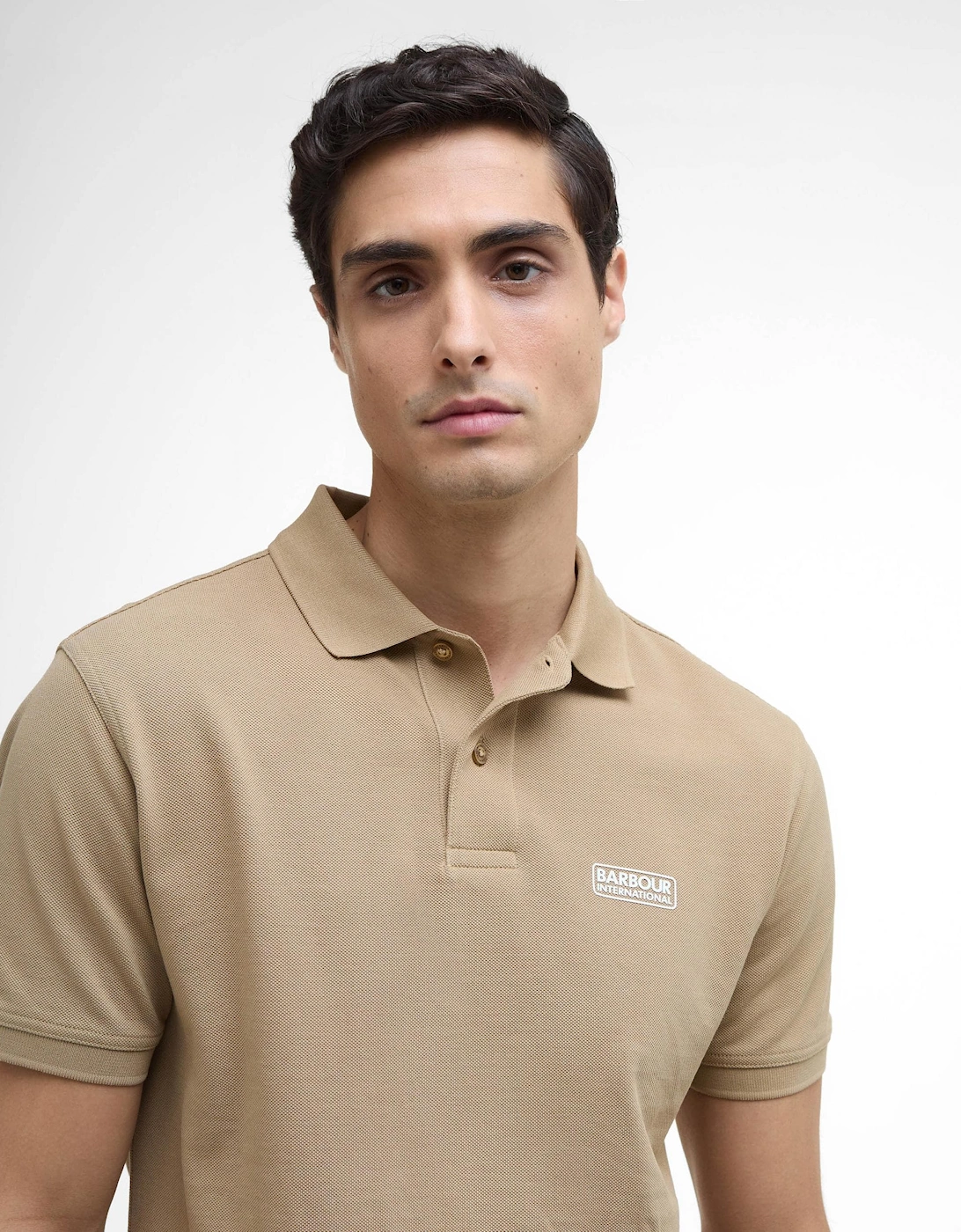 Essential Short Sleeve Mens Polo - Trench
