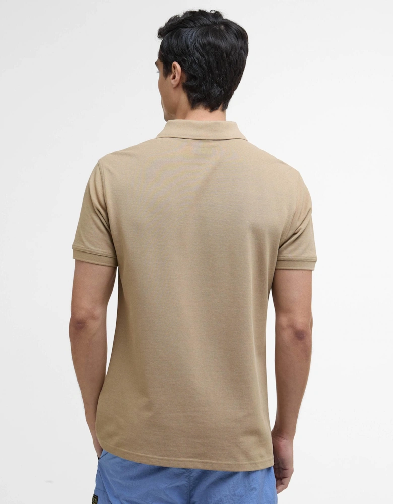Essential Short Sleeve Mens Polo - Trench