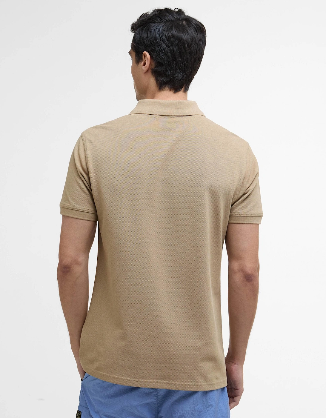 Essential Short Sleeve Mens Polo - Trench
