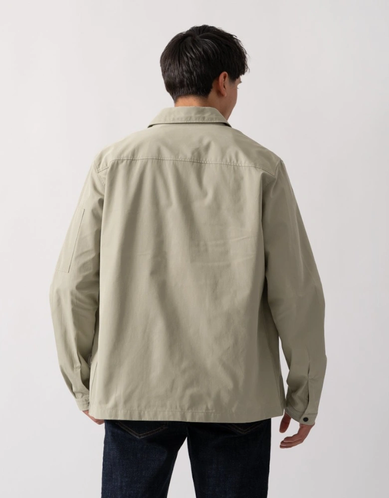HUGO Emmond Mens Zip Overshirt