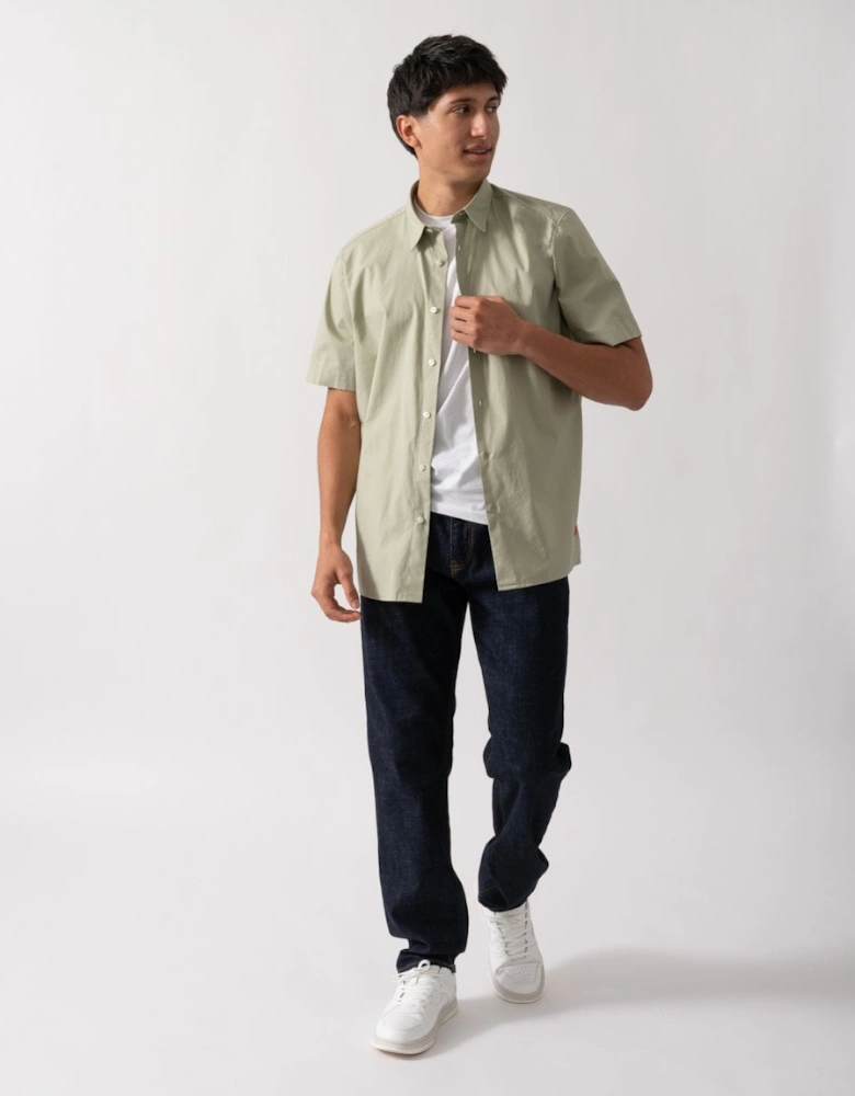 HUGO Ebor Relaxed Fit Mens Stretch Cotton Shirt