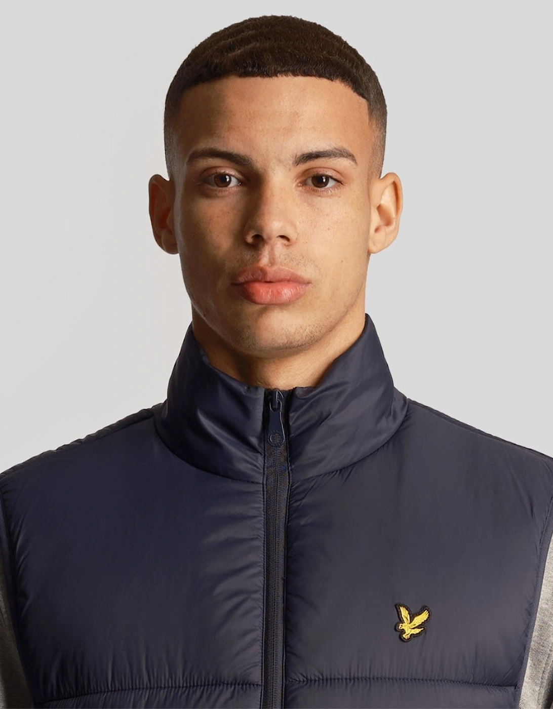 Lyle & Scott Mens Wadded Gilet