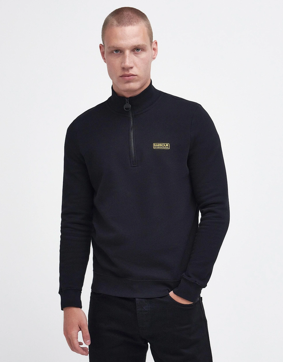 Essential Half-Zip Mens Sweatshirt, 7 of 6