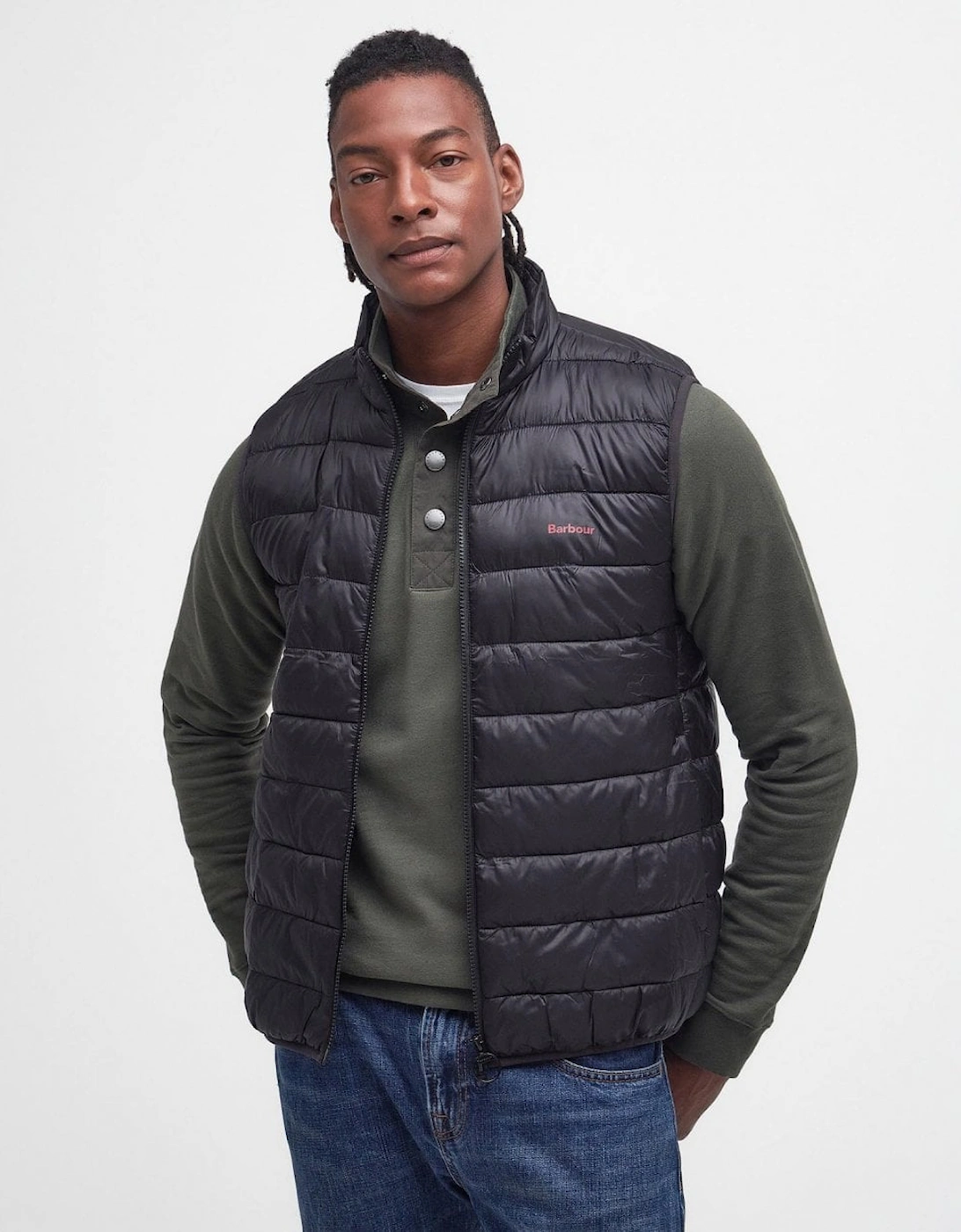 Men's Barbour Bretby Mens Gilet - Black - Size: 40/Regular