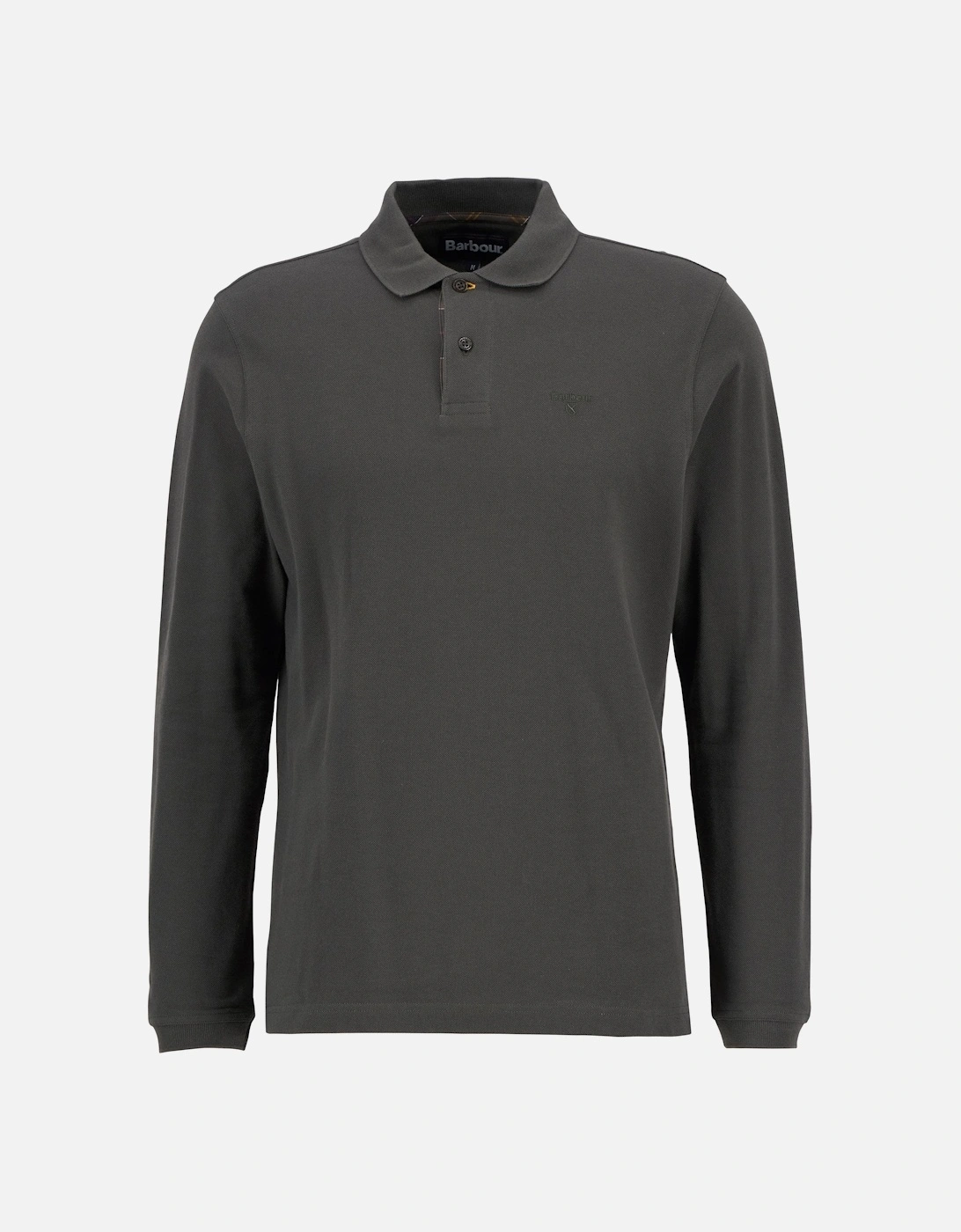 Sports Mens Long Sleeve Polo Shirt