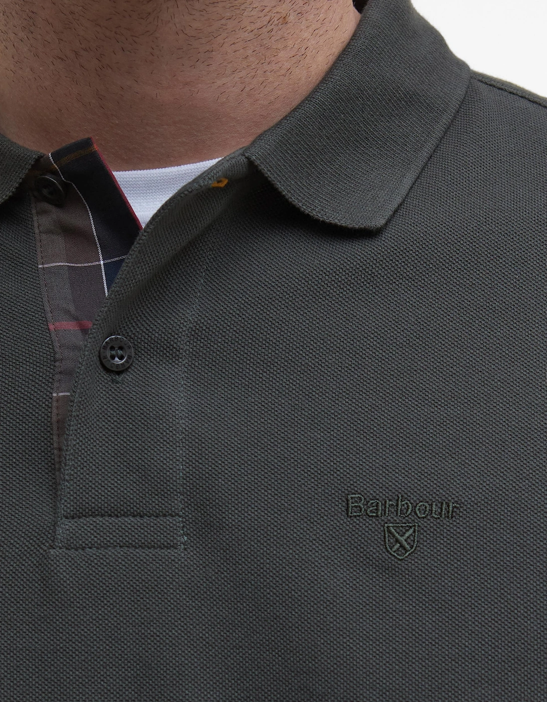 Sports Mens Long Sleeve Polo Shirt