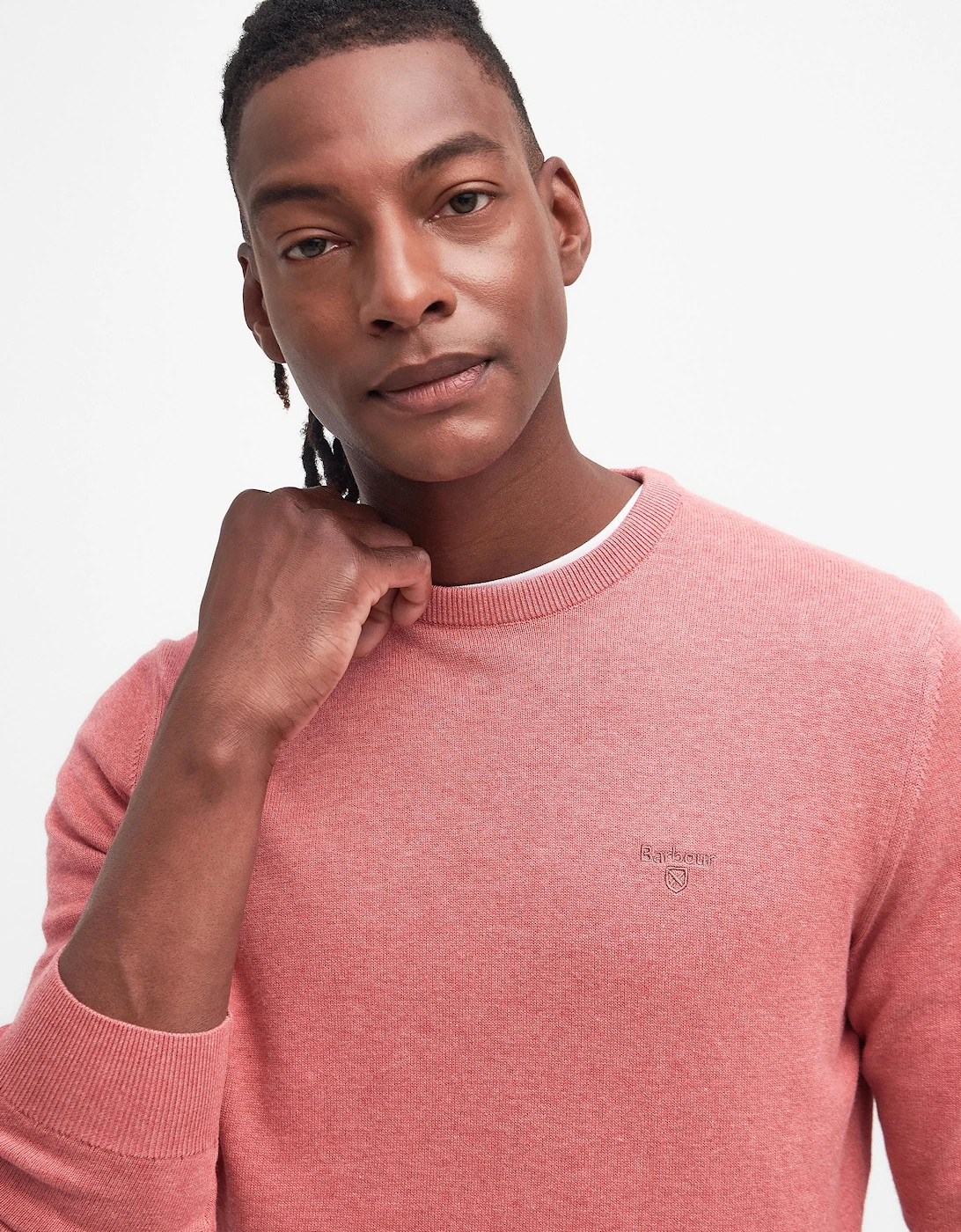 Pima Cotton Mens Crew Sweatshirt