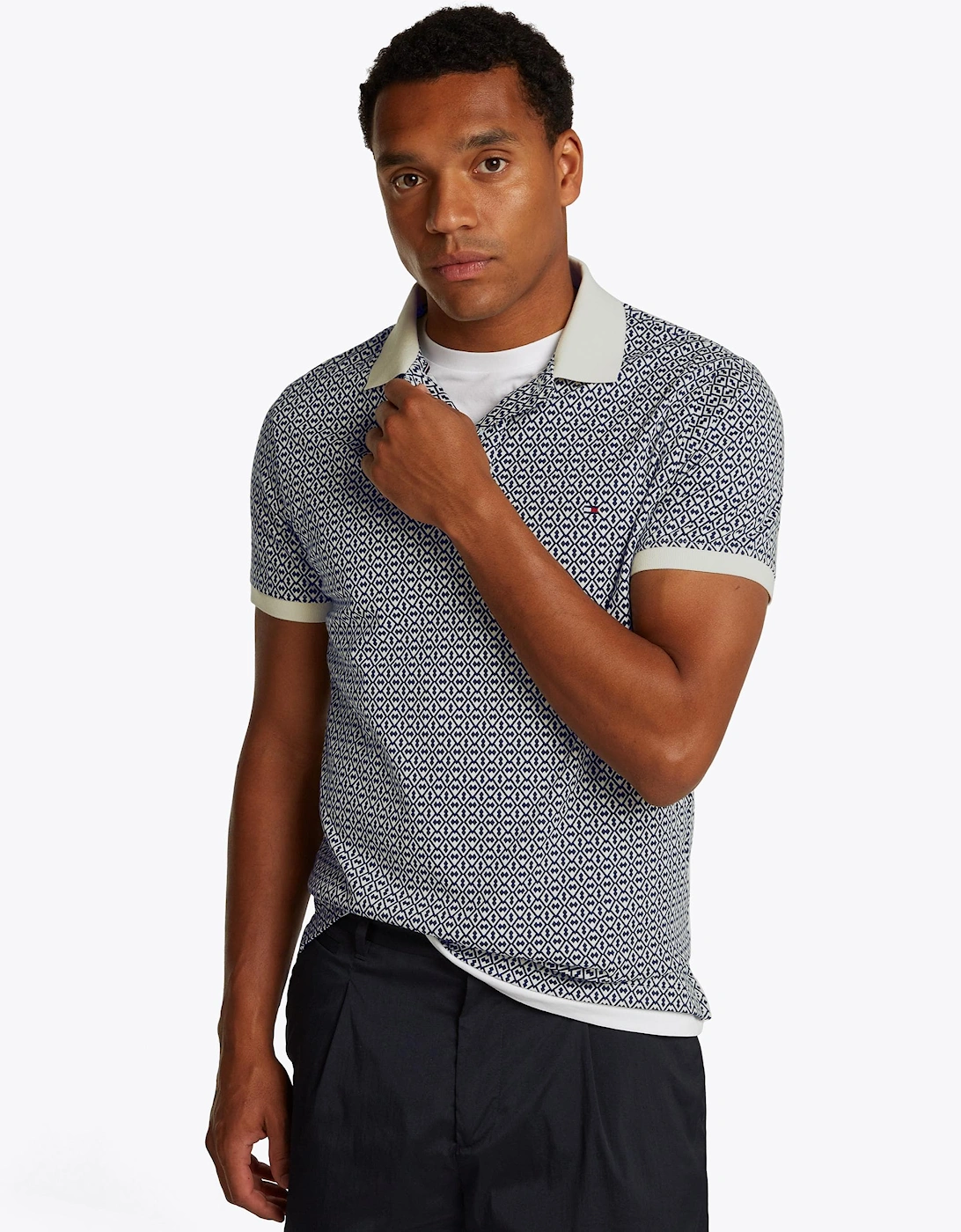 Interlock Regular Fit Mens Polo Shirt, 7 of 6