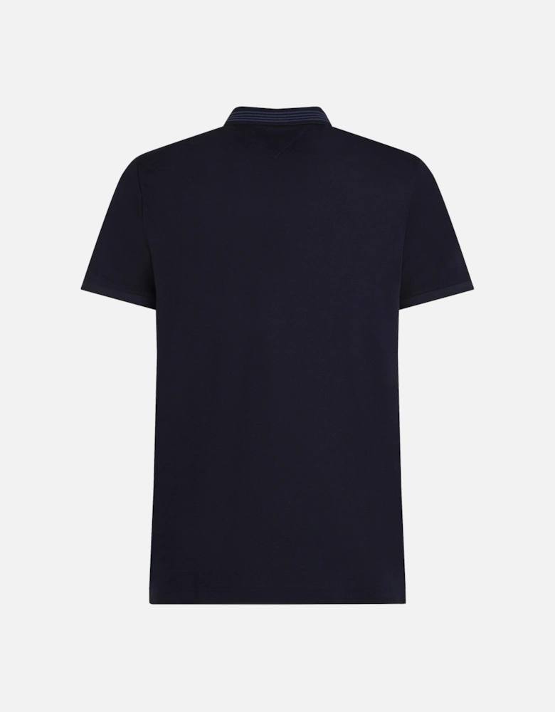 Mercerised Pique Zip Mens Polo